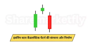 Evening Star Candlestick Pattern In Hindi ( formation )