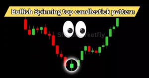 Bullish Spinning top candlestick pattern